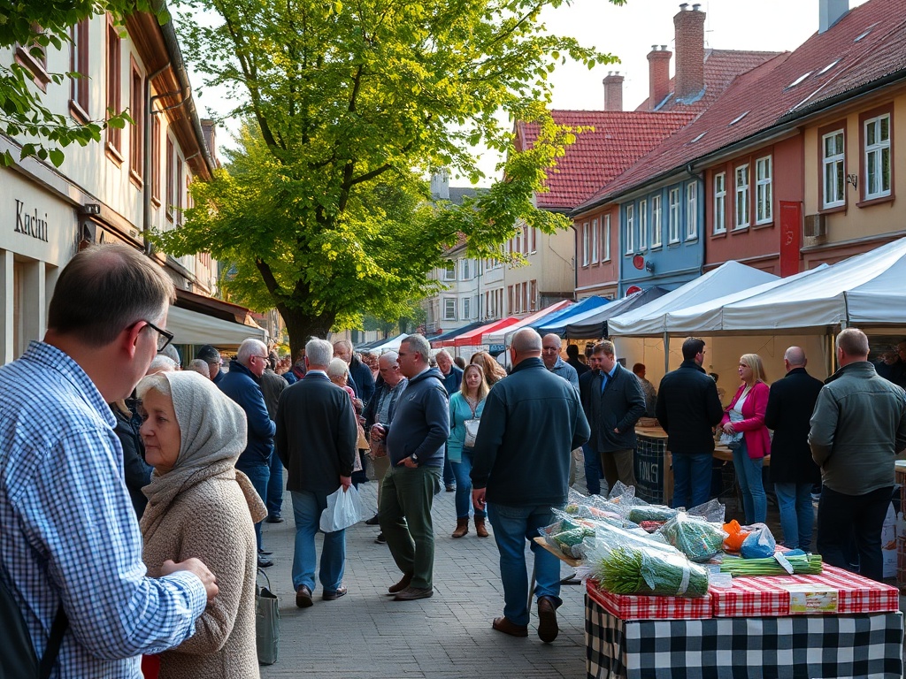 Mieszkańcy świętujący majówkę w parku miejskim w Redzie, cieszący się wiosenną pogodą i wspólnym czasem.